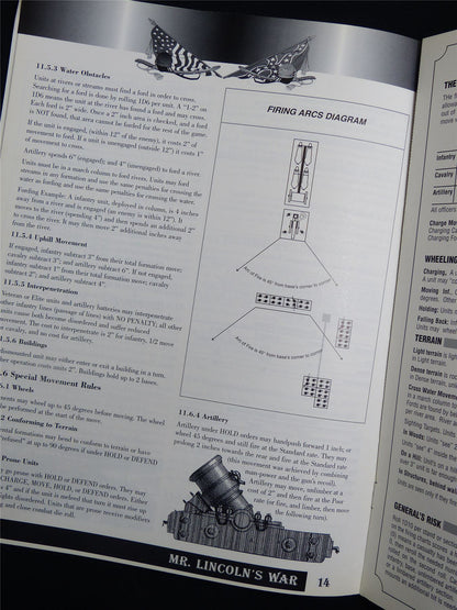 Mr Lincoln's War: Regimental Combat in the American Civil War - Miniatures Rulebooklet #2SE