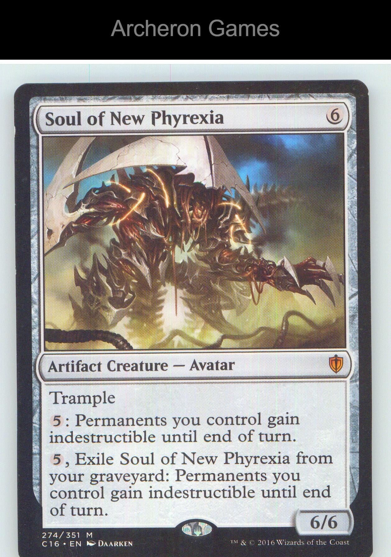 Soul of New Phyrexia C16 274 Mythic MTG Card NM/EX+