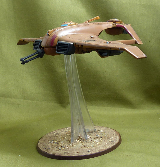 AX3 Razorshark Strike Fighter painted - Tau Empire - Warhammer 40K #2Y2
