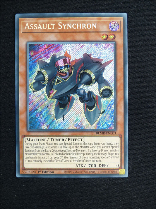 Assault Synchron BLMR Secret Rare - 1st ed Yugioh Card #227