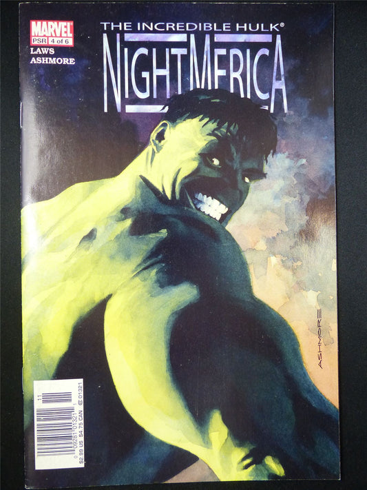 The Incredible HULK: NIghtMerica #4 - Marvel Comic #3GO