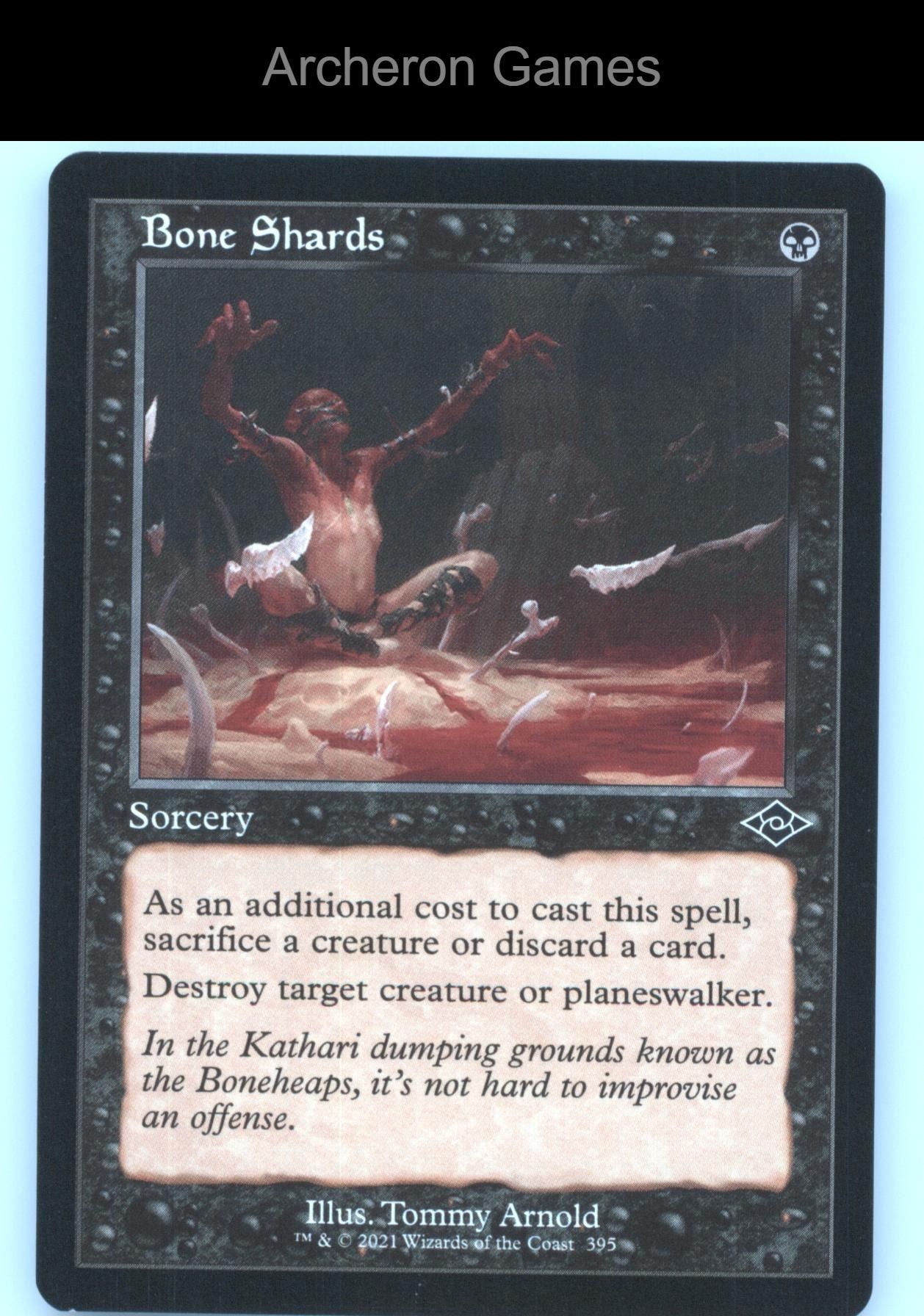 Bone Shards (Retro Frame) 395 C MTG Card Modern Horizons 2