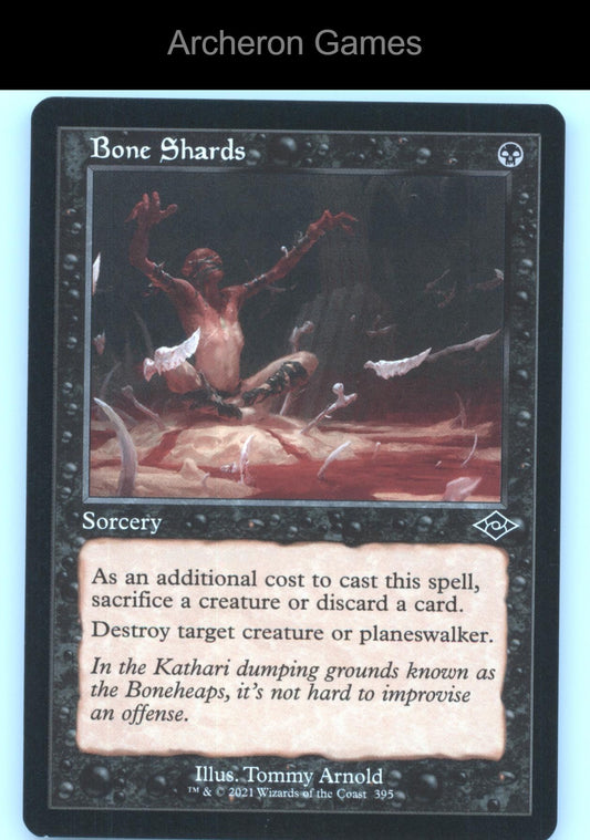 Bone Shards (Retro Frame) 395 C MTG Card Modern Horizons 2