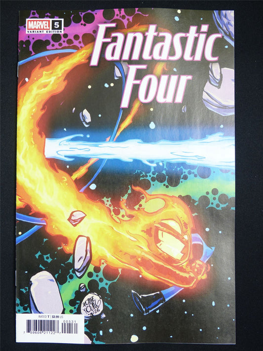 FANTASTIC Four #5 Skottie Young Variant - Jan 2026 Marvel Comic #60E