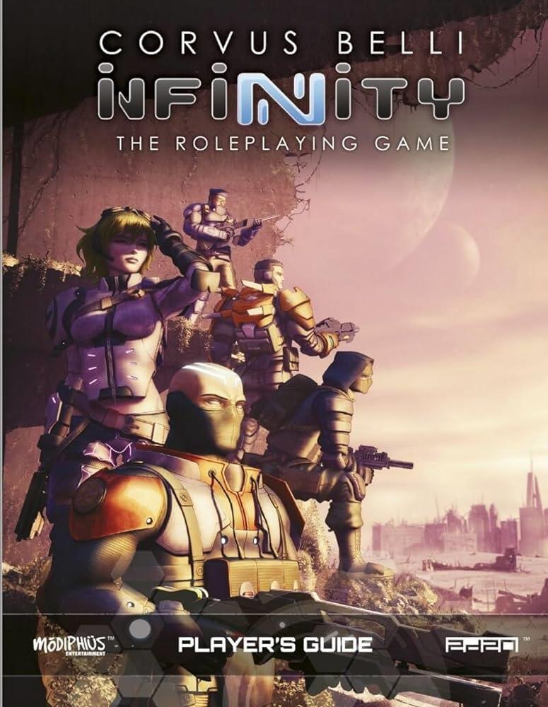 Infinity: Players Guide - Roleplaying Game - Mordiphius 2d20 Roleplay