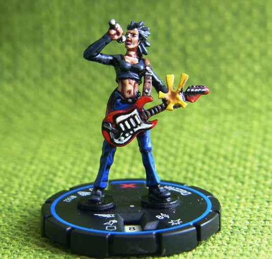 Dazzler #062 Hand Painted - Heroclix Wizkids games Miniatures #5B6