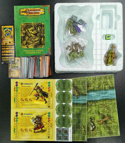 Dungeons & Dragons Expansion Pack: Forbidden Forest - Board Game #6X0