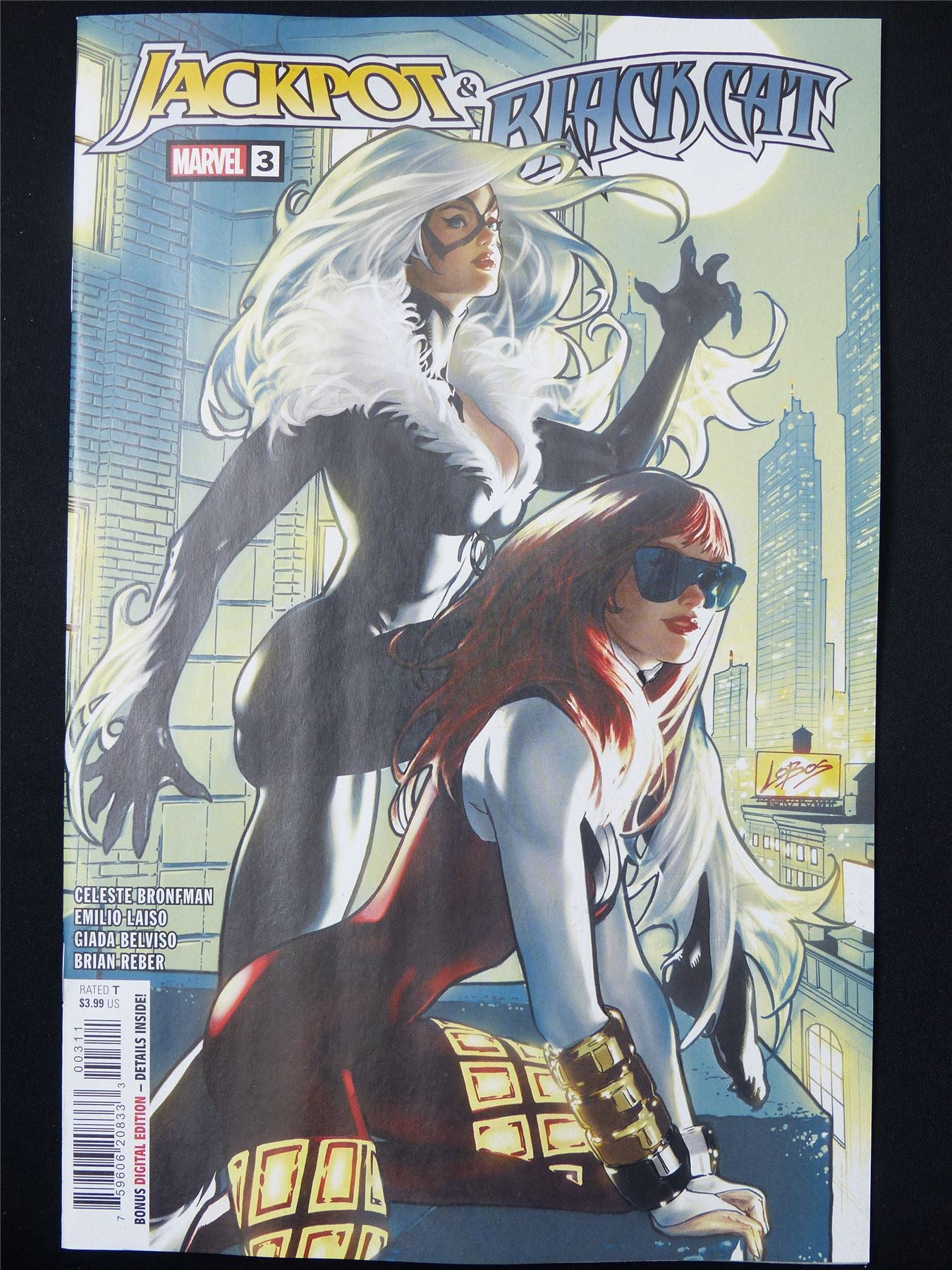 JACKPOT & Black Cat #3 - Jul 2024 Marvel Comic #OE