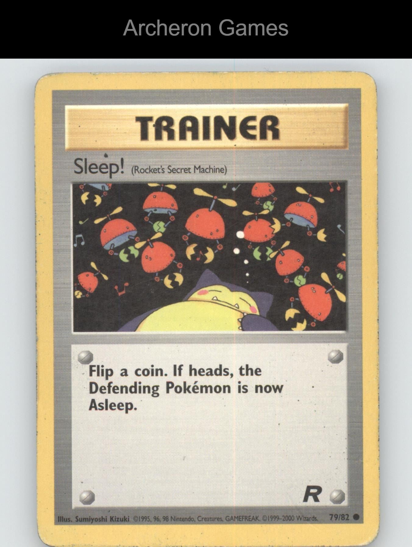 Pokemon Card Sleep! TR 79/82 C Team Rocket Unlimited