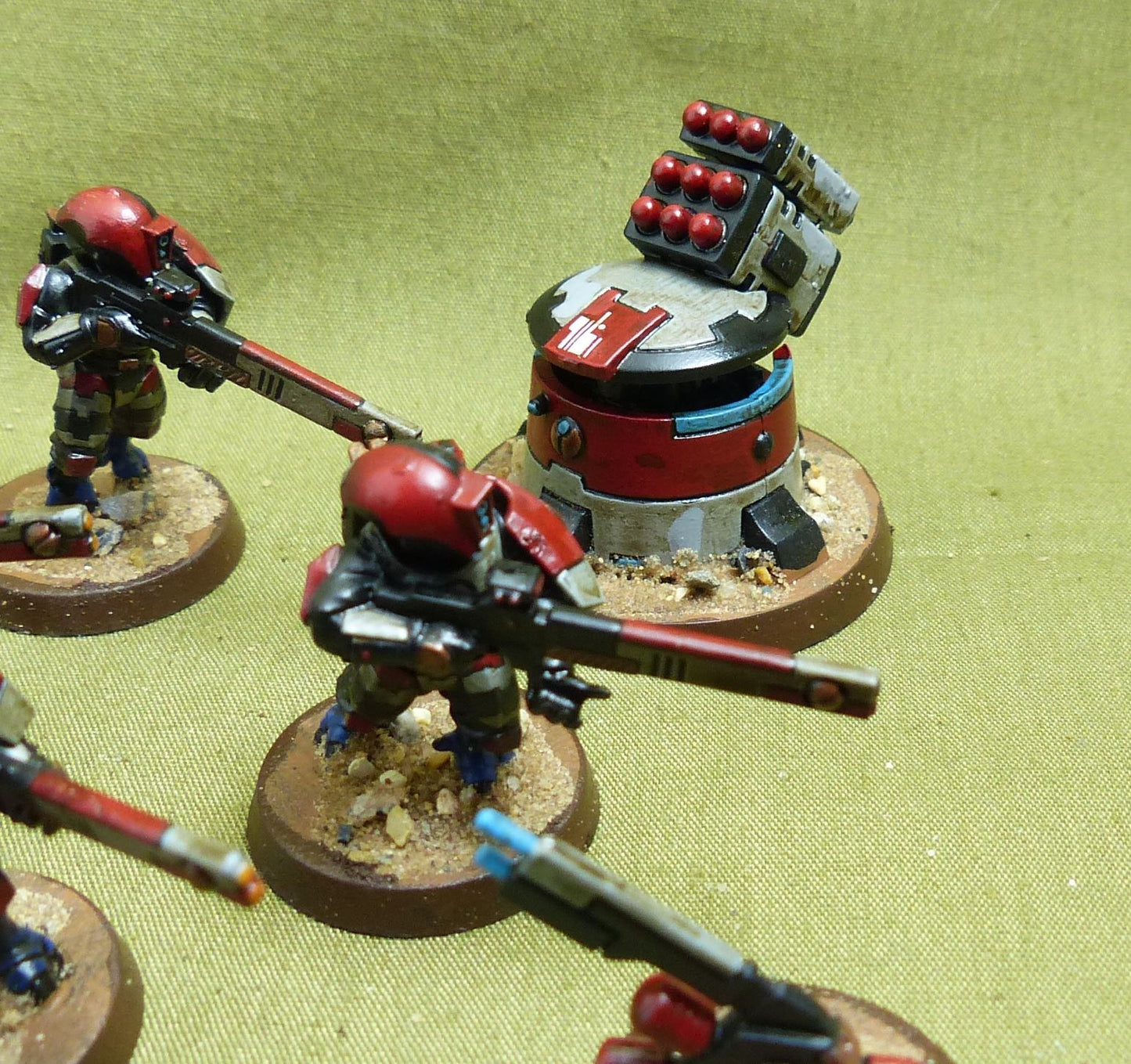 Fire Warriors Strike Team painted - Tau Empire - Warhammer 40K #YF