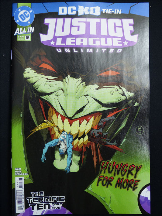 JUSTICE League Unlimited #16 DC KO Tie-In - B&B Apr 2026 DC Comic #2X6
