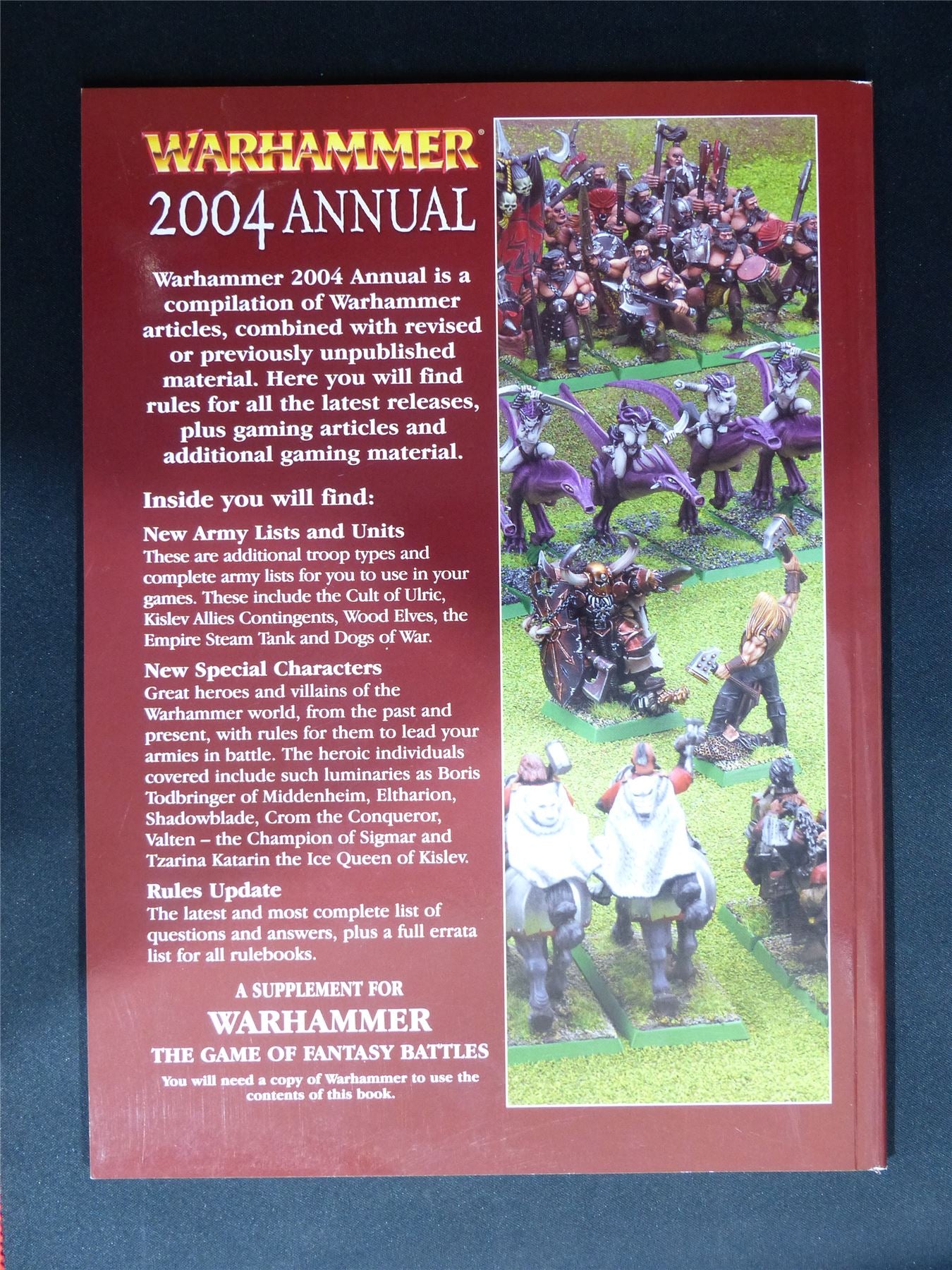 White Dwarf: Warhammer 2004 Annual Softback - Warhammer Old World #1HP