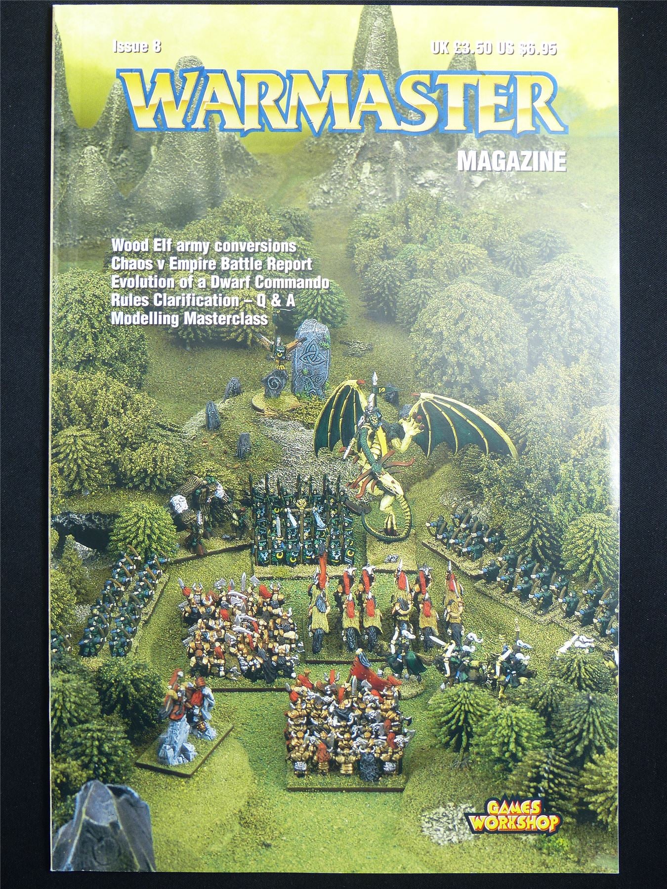 Warmaster #8 Wood Elf Army Conversions - Games Workshop Magazine #1NB
