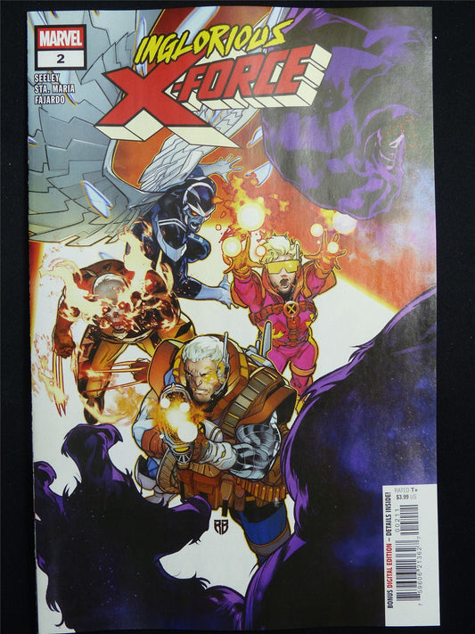 Inglorious X-FORCE #2 - B&B Apr 2026 Marvel Comic #2WY