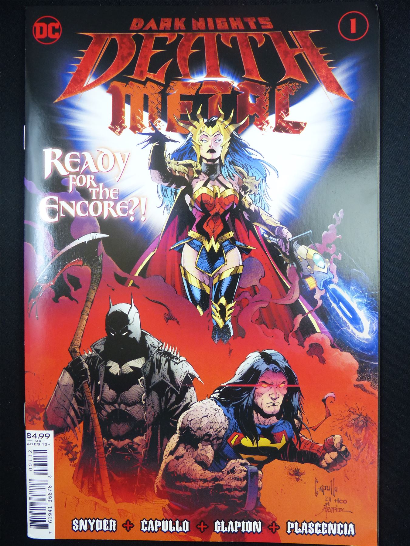 Dark Nights: DEATH Meatl #1 - DC Comic #3K3