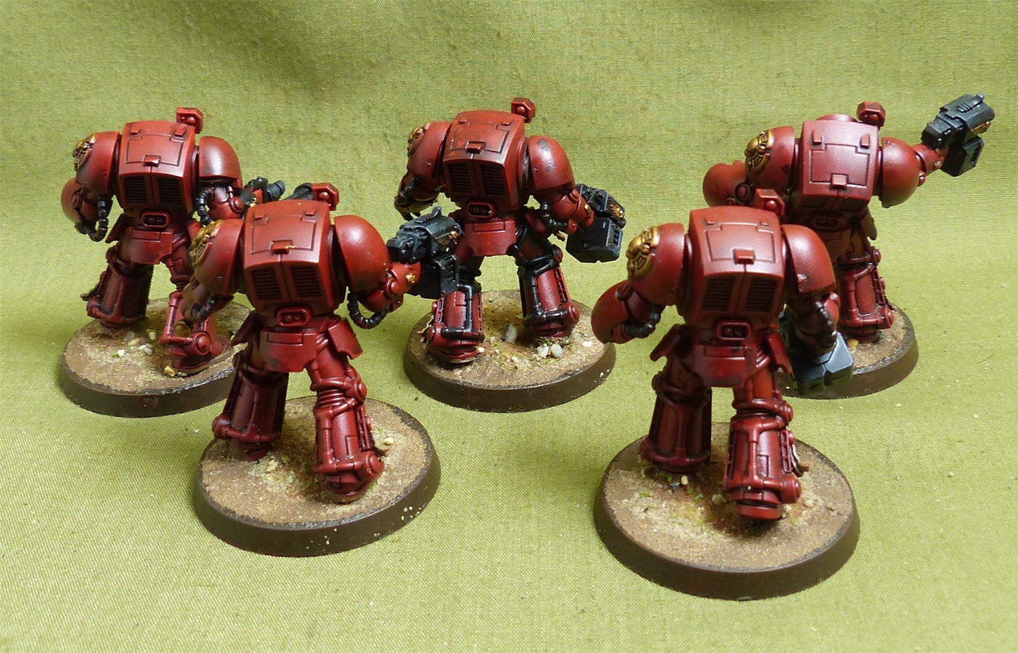 Terminator Squad painted - Blood Angels - Warhammer 40K #3YT