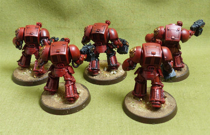 Terminator Squad painted - Blood Angels - Warhammer 40K #3YT
