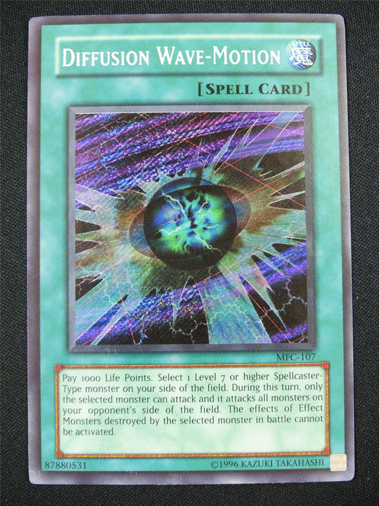 Diffusion Wave-Motion MFC Secret Rare - Yugioh Card #2BC