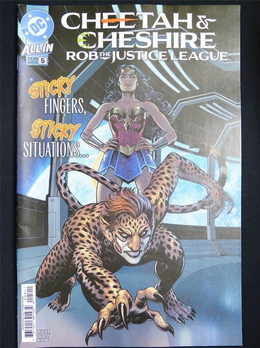 CHEETAH & Cheshire Rob the Justice League #5 - DC Comic #MZ