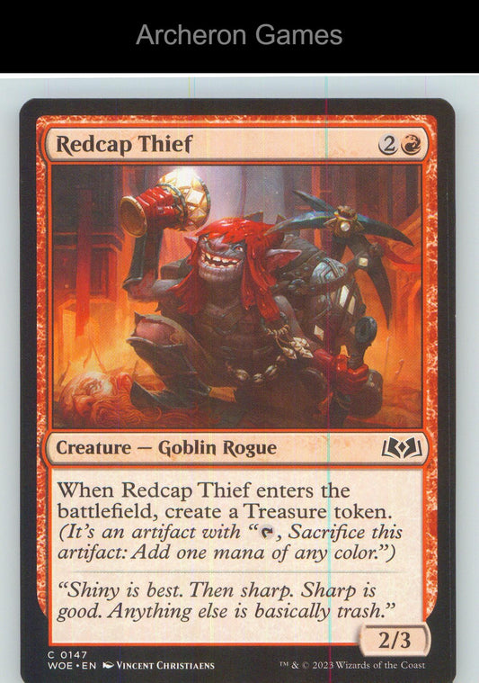 Redcap Thief WOE 147 C MTG Card NM/EX+