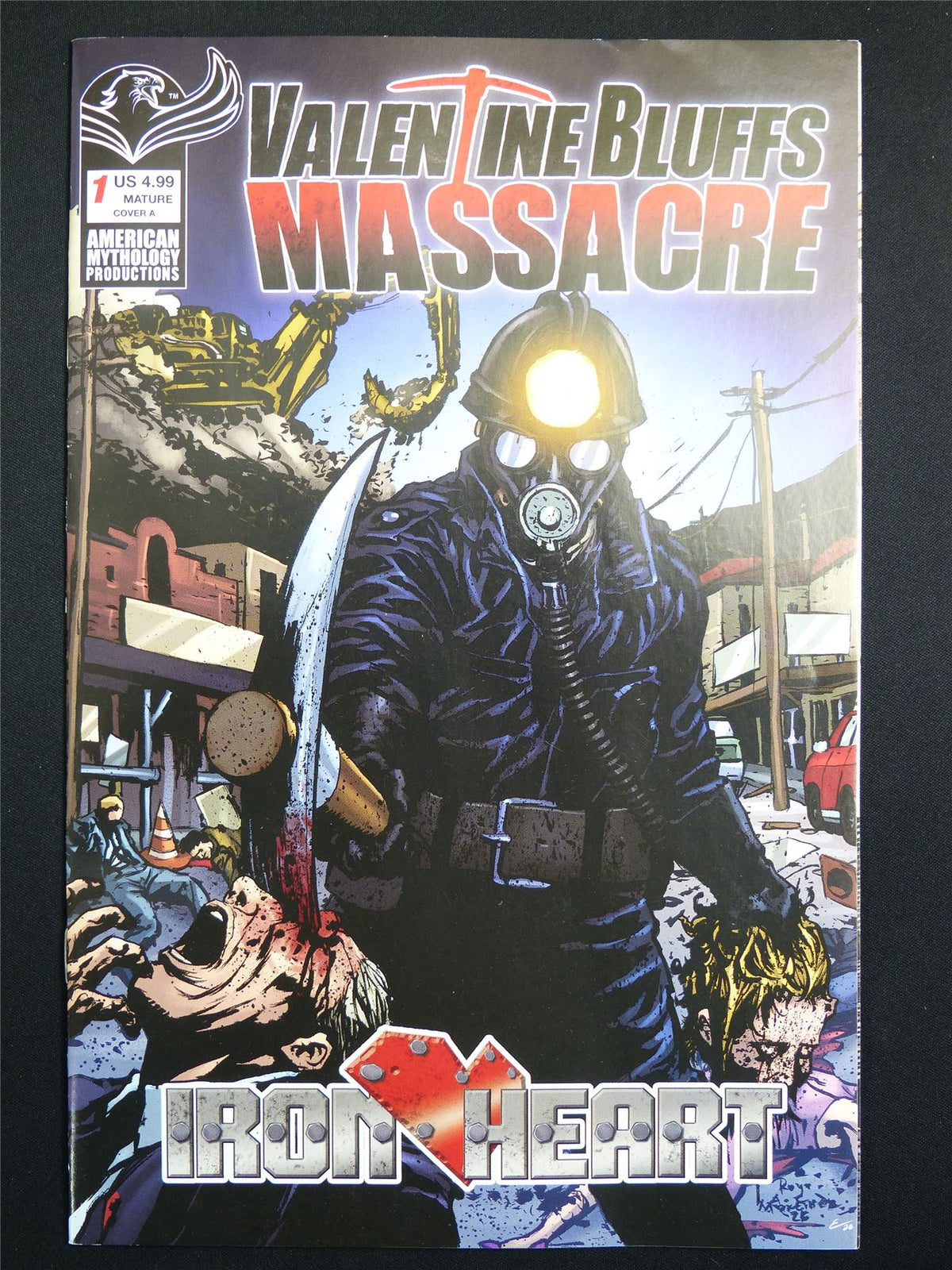 VALENTINE Bluffs Massacre: Iron heart #1 Cvr A - Sep 2026 Mythology Comic #4AS