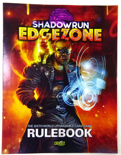 Shadowrun: Edgezone Upgradeable Card Game - Board game #OK