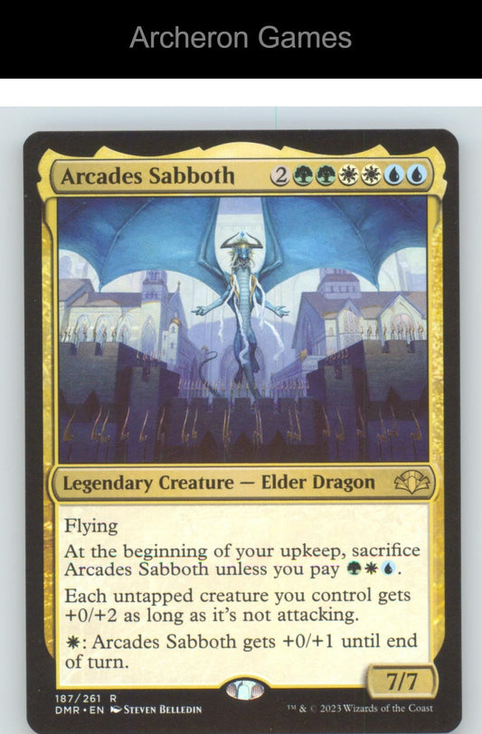 Arcades Sabboth DMR 187 R MTG Card NM/EX+