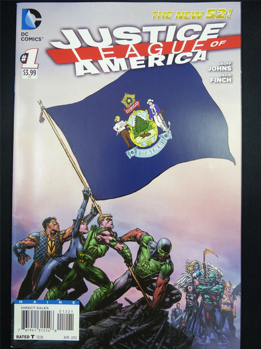 JUSTICE League of America #1 New 52 - DC Comic #52F