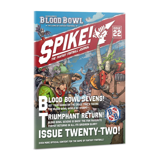 Spike! Issue 22 - Blood Bowl Sevens  - Warhammer: Blood Bowl - Available from 22/08/2026