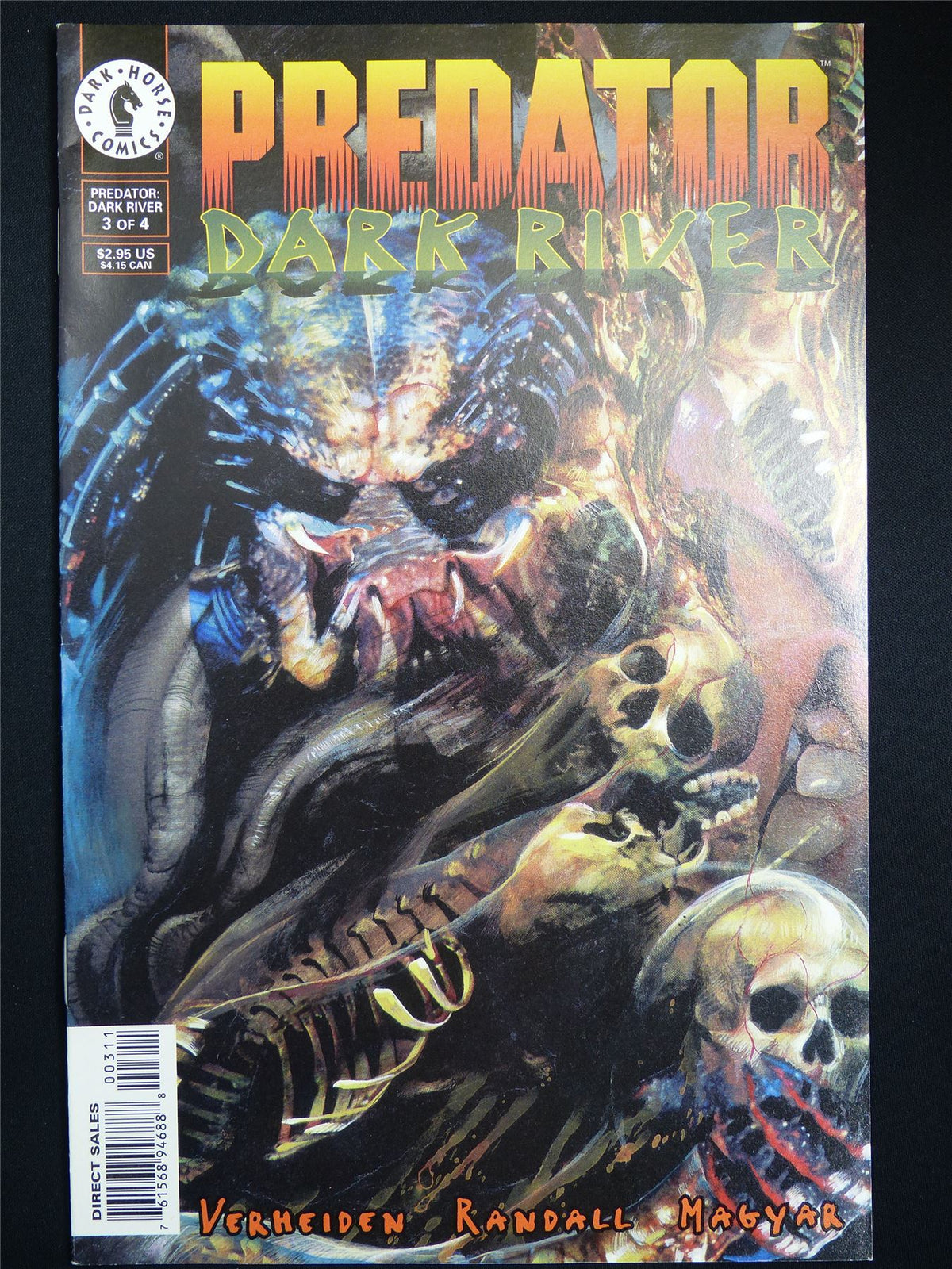 PREDATOR: Dark River #3 Cvr A - Dark Horse Comic #419