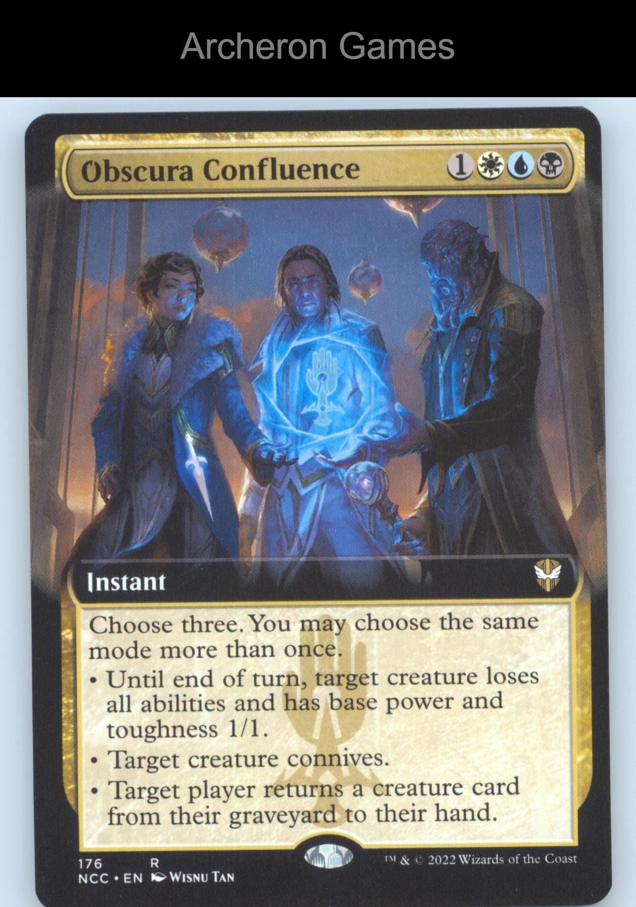Obscura Confluence (Extended Art) 176 MTG Card Commander: Streets of New Capenna