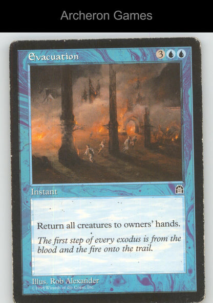 Evacuation R MTG Card Stronghold