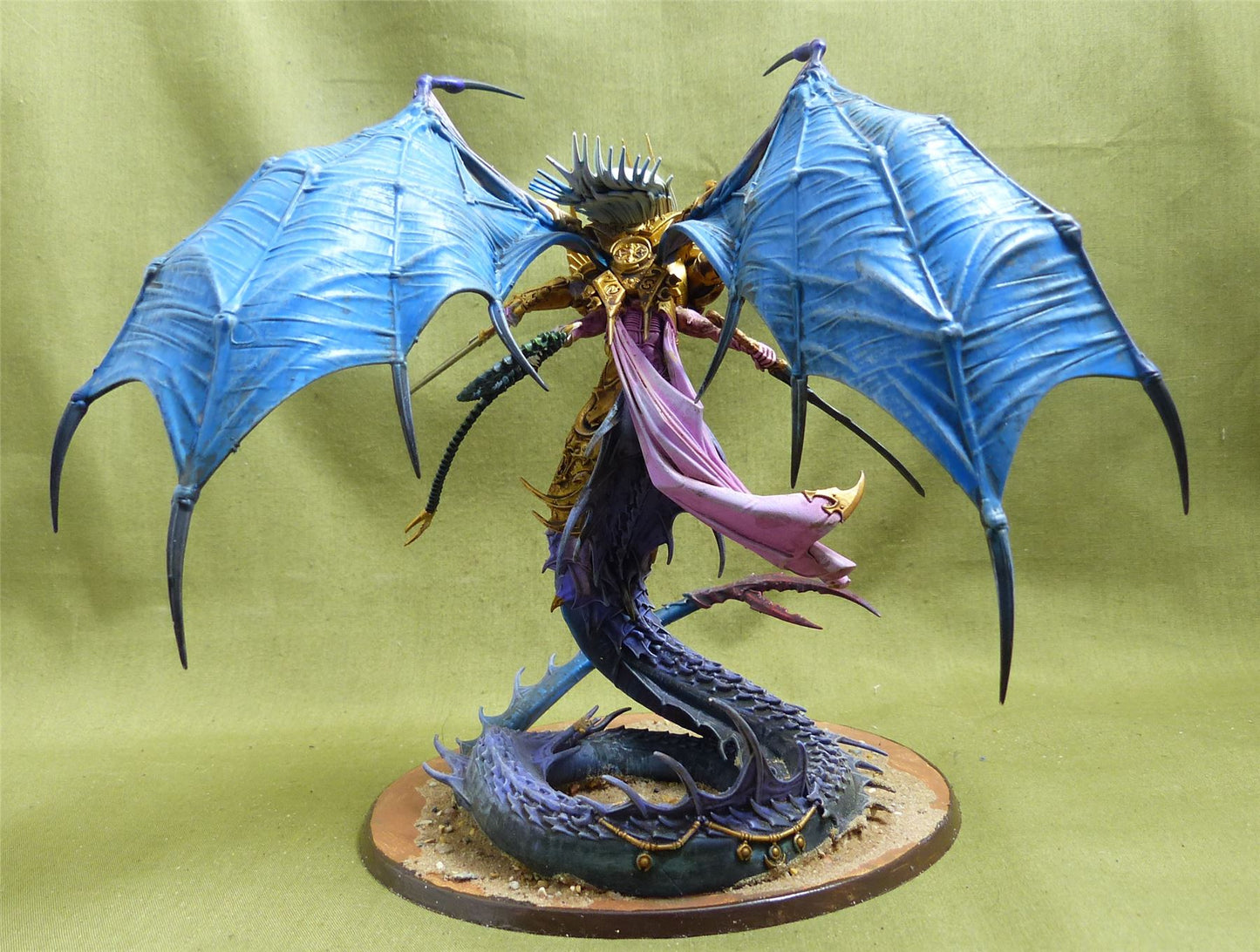 Fulgrim Daemon Primarch of Slaanesh painted - Emperor's Children - Warhammer 40K #62L