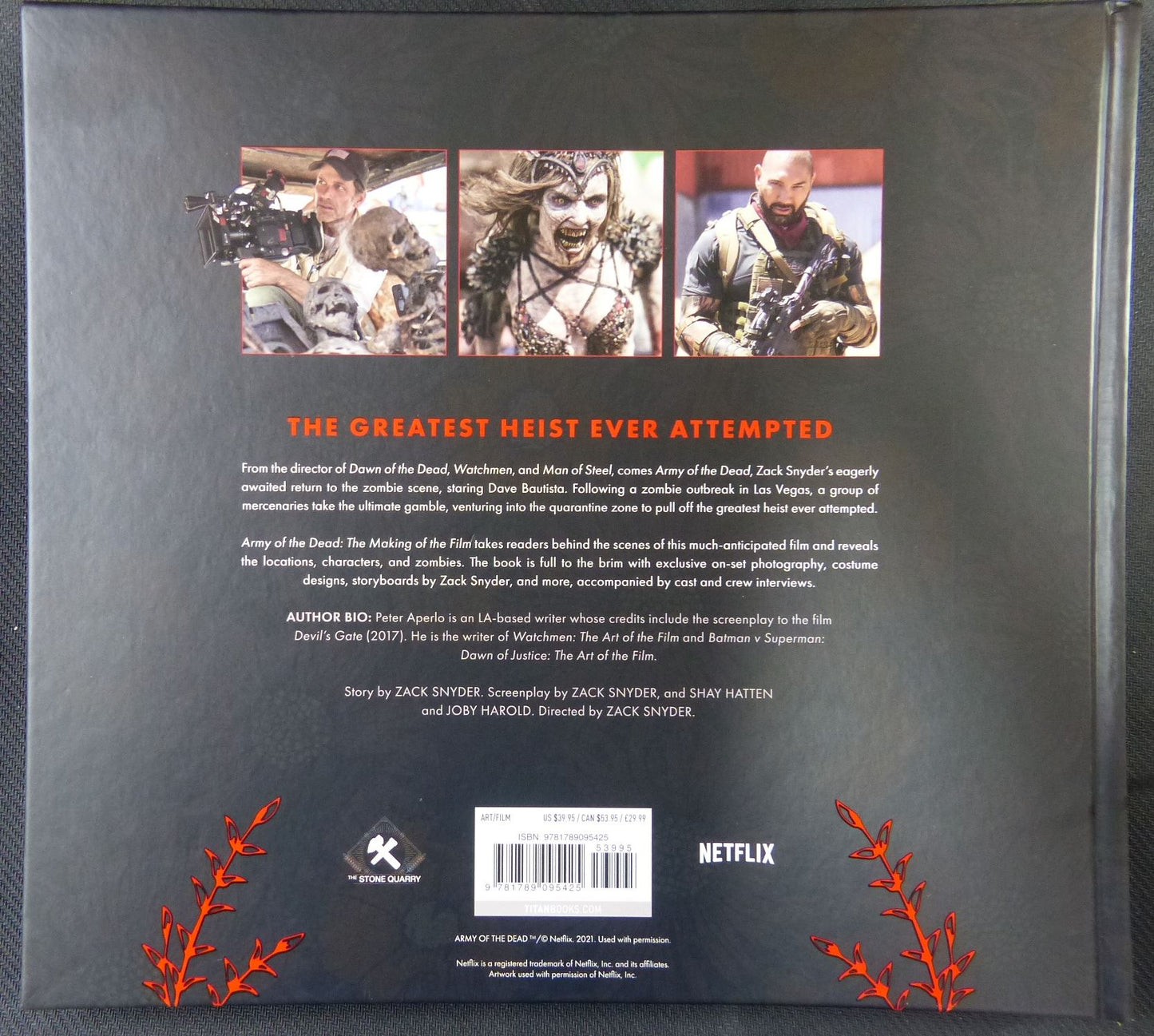 Army of the Dead: the Making of the Film - Hardback - Titan Books #2A3
