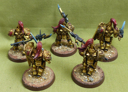 Custodian Guard Squad painted - Adeptus Custodes - Warhammer 40K #1OI