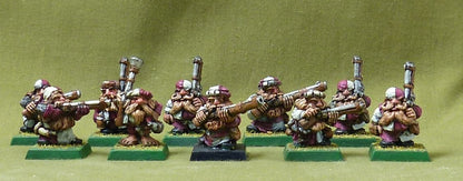 Classic Metal Dawrf Gunners painted - Dwarves - Warhamer Fantasy #4X3
