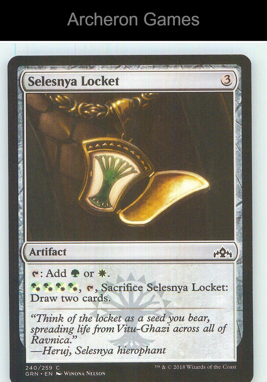 Selesnya Locket GRN 240 C MTG Card NM/EX+