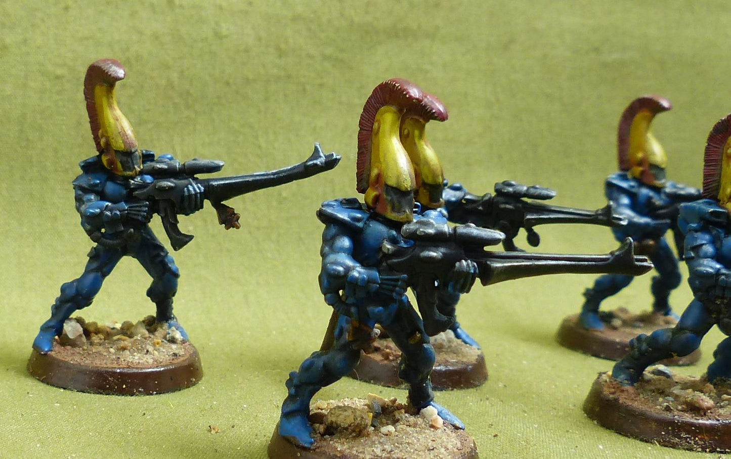Dire Avengers painted - Aeldari - Warhammer 40K #19M
