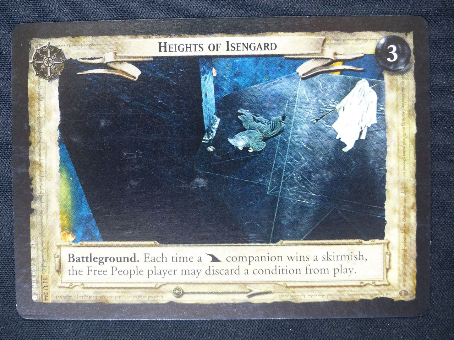 Heights of Isengard 11 U 244 - LotR Card #175