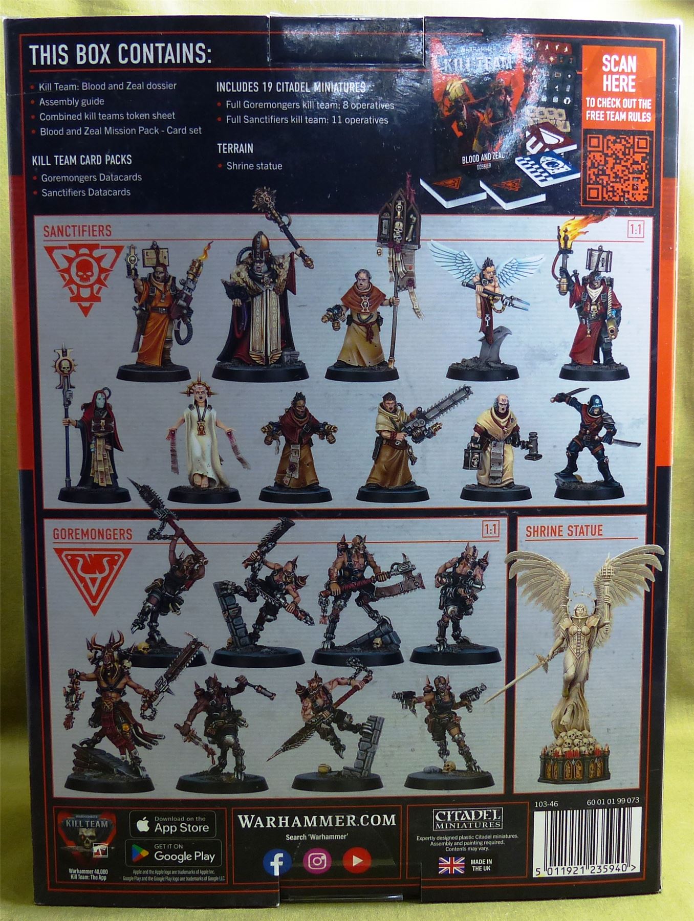 Blood and Zeal - Kill Team Skirmish Combat - Warhammer 40K #3B3