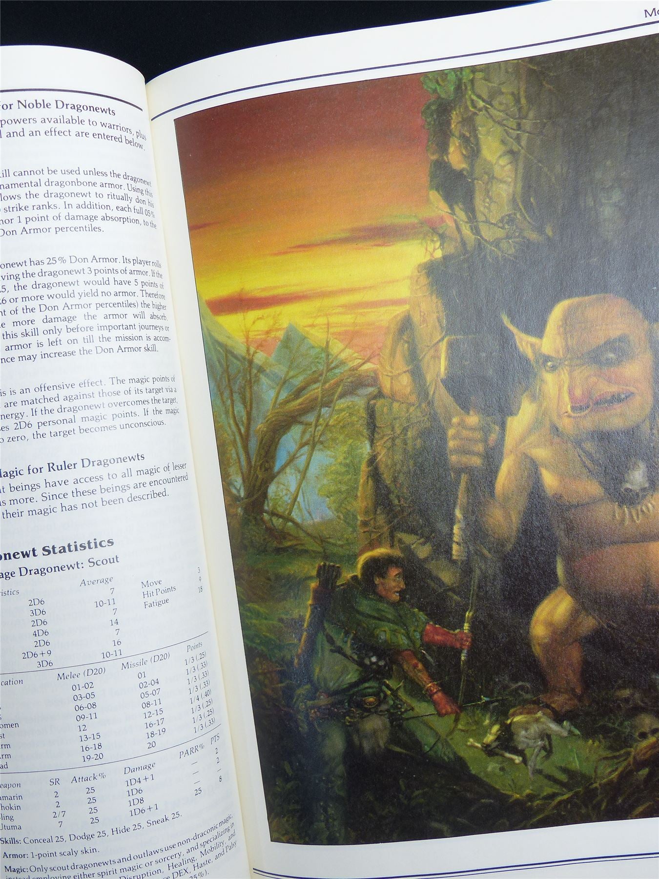 RuneQuest: Monsters Third Edition - Games Workshop Roleplaying Hardback #2MF