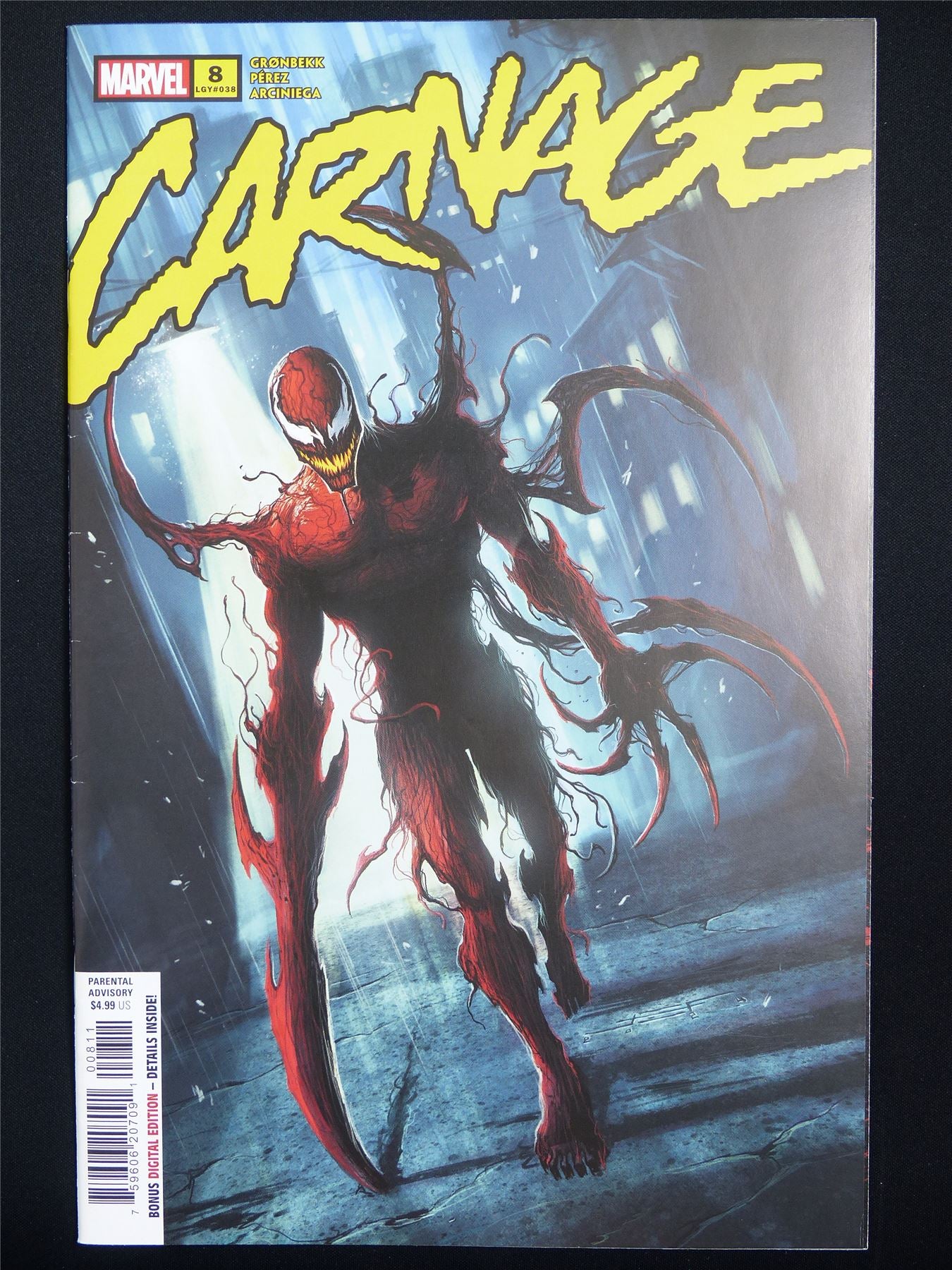 CARNAGE #8 - Marvel Comic #2UH