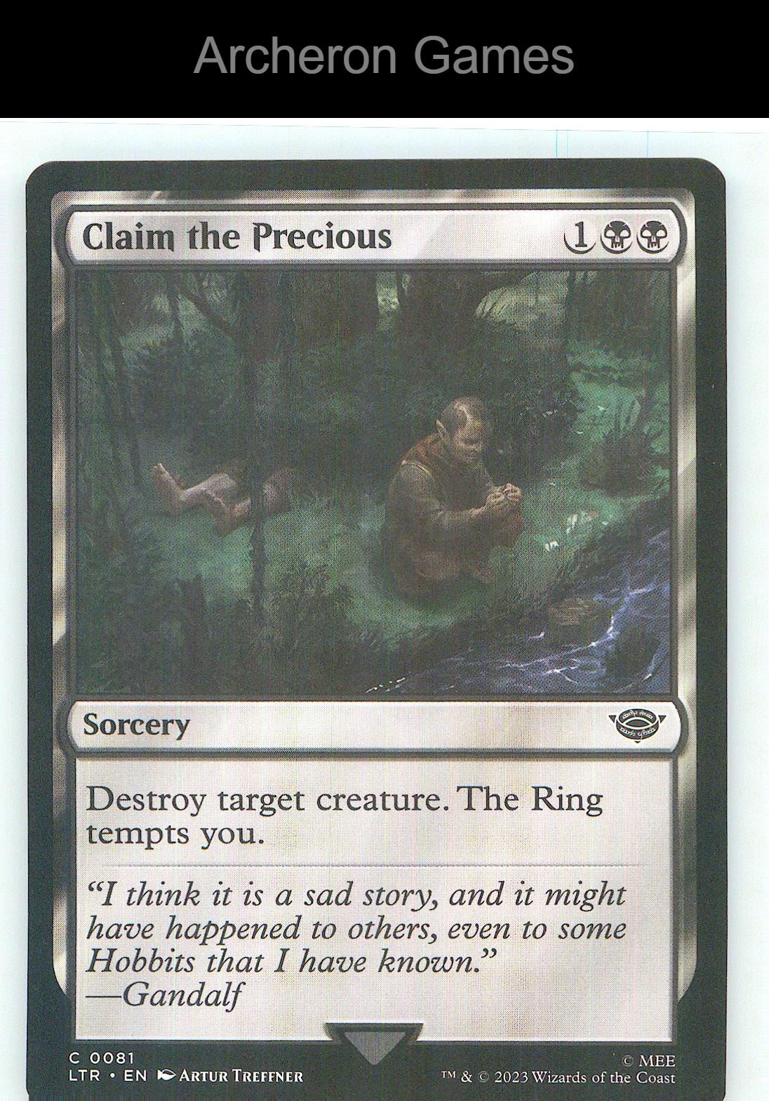 Claim the Precious LTR 81 C MTG Card NM/EX+
