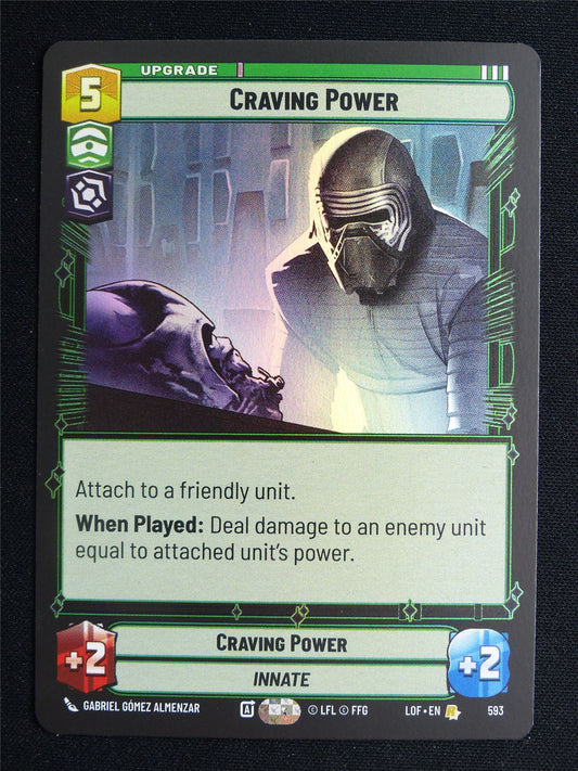 Craving Power 593 Fyperspace Foil - Star Wars Unlimited Card #3UH