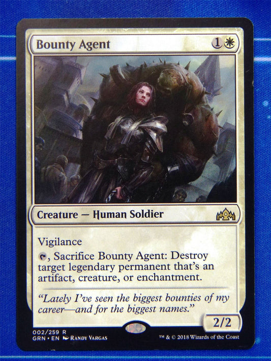 Bounty Agent - Mtg Card #58X