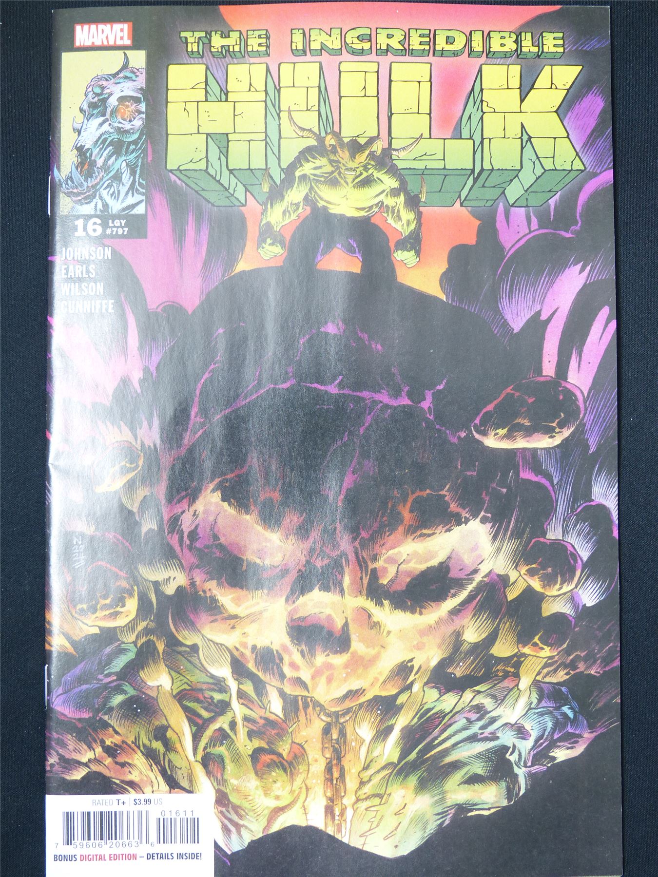 The Incredible HULK #16 - B&B Nov 2024 Marvel Comic #144