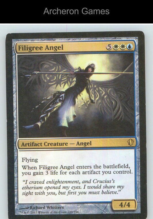 Filigree Angel C13 189 R MTG Card NM/EX+