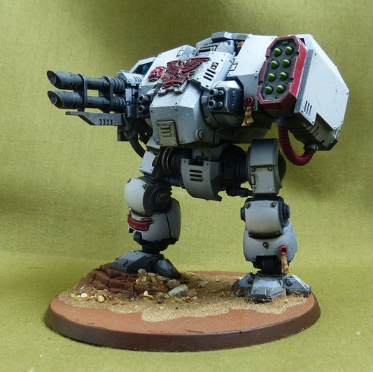 Primaris Redemptor Dreadnought painted - White Scars - Warhammer 40K #4PF