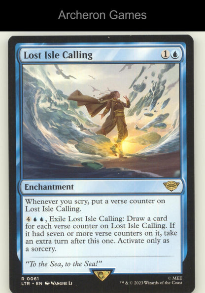 Lost Isle Calling 61 MTG Card Universes Beyond: Tales of Middle-earth