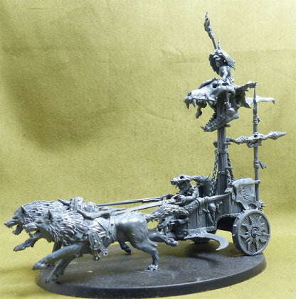 Frazzlegit Shaman on War-Wheela - Gloomspite Gitz - Warhammer AoS #2QM